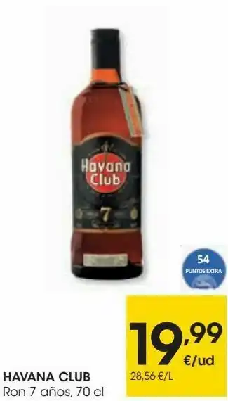 Eroski Havana club ron 7 años oferta