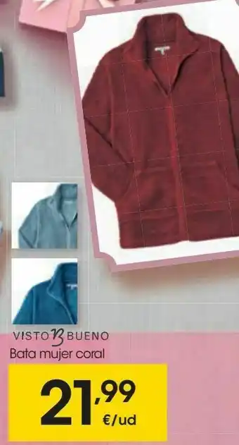 Eroski Bata mujer coral oferta