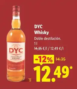 Lidl DYC Whisky oferta