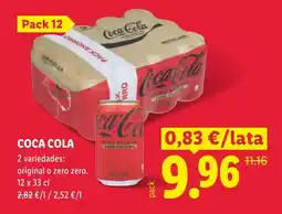 Lidl COCA COLA oferta