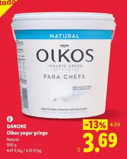 Lidl DANONE Oikos yogur griego oferta