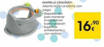 Eroski Tigex asiento baño anatomy con juego oferta