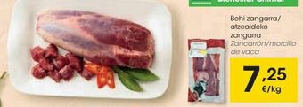 Eroski Zancarrón/morcillo de vaca oferta