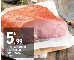 E.Leclerc Lomo adobado por trozo oferta