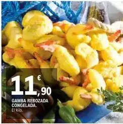 E.Leclerc Gamba rebozada congelada oferta