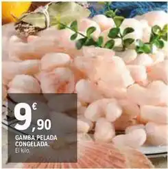 E.Leclerc Gamba pelada congelada oferta