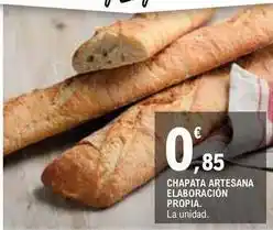 E.Leclerc Chapata artesana elaboración propia oferta