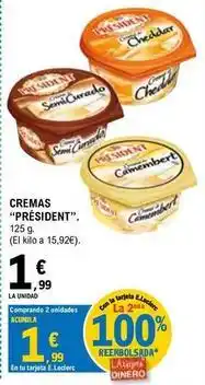 E.Leclerc Président - cremas oferta