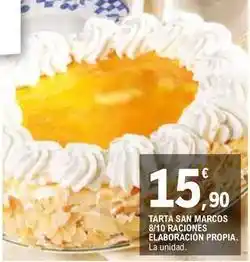 E.Leclerc Tarta san marcos 8/10 raciones elaboración propia oferta