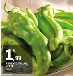 E.Leclerc Pimiento italiano verde oferta