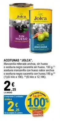 E.Leclerc Jolca - aceitunas oferta