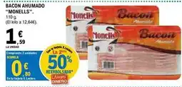 E.Leclerc Monells - bacon ahumado oferta