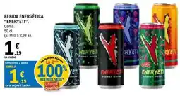 E.Leclerc Eneryeti - bebida energetica oferta
