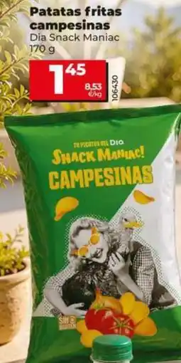 Dia Dia snack maniac - patatas fritas campesinas oferta