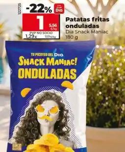 Dia Dia snack maniac - patatas fritas onduladas oferta