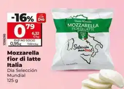 Dia Dia seleccion mundial - mozzarella fior di latte italia oferta