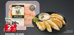 Dia Seleccion de dia - solomillos de pollo oferta