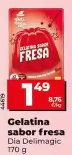 Dia Dia delimagic - gelatina sabor fresa oferta