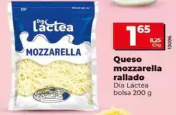 Dia Dia lactea - queso mozzarella rallado oferta