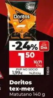 Dia Matutano - doritos tex-mex oferta