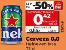 Dia Heineken - cerveza 0,0 oferta