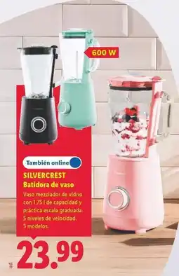 Lidl Silvercrest - batidora de vaso oferta