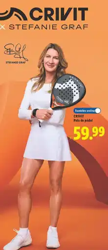Lidl Crivit - pala de padel oferta