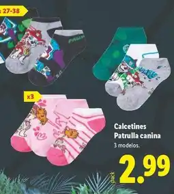 Lidl Patrulla canina - calcetines oferta