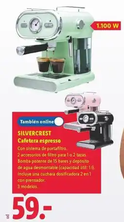 Lidl Silvercrest - cattera espresso oferta