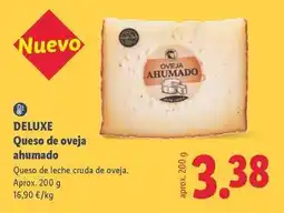 Lidl Deluxe - queso de leche cruda de oveja oferta