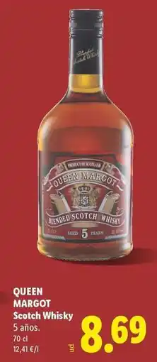 Lidl Queen margot - scotch whisky oferta