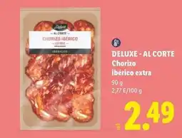 Lidl Deluxe - al corte chorizo oferta