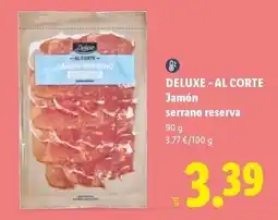 Lidl Deluxe - jamon serrano reserva oferta