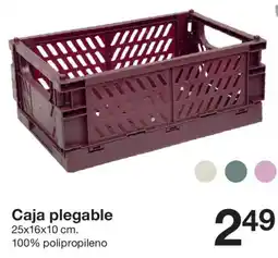 Zeeman Caja plegable oferta
