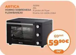 Pascual Martí ARTICA Horno sobremesa flowbake30 oferta