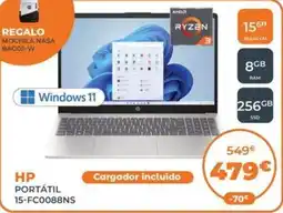 Pascual Martí HP Portátil 15-fc0088ns oferta