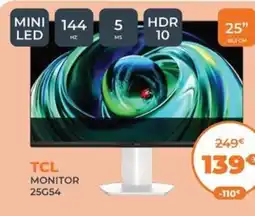 Pascual Martí TCL Monitor 25g54 oferta