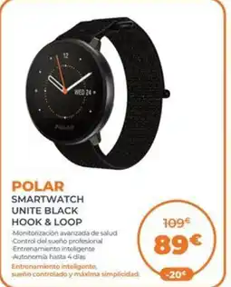 Pascual Martí POLAR Smartwatch unite black hook & loop oferta