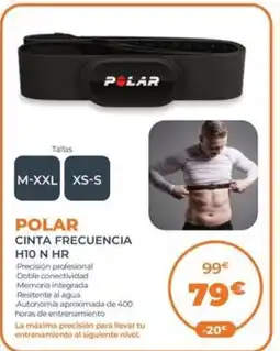 Pascual Martí POLAR Cinta frecuencia h10 n hr oferta