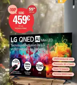 Mi electro LG Tv 55qned70b6c oferta