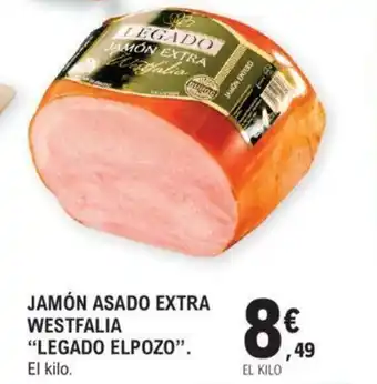 E.Leclerc "Legado Elpozo" Jamón Asado Extra Westfalia oferta