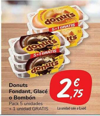 Carrefour Market Donuts Fondant Glacé O Bombón oferta
