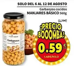 SPAR Solo - garbanzos cocidos oferta