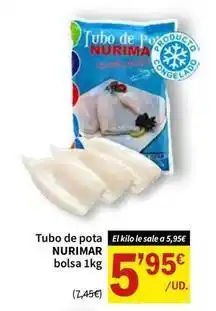 SPAR Tubo de pota bolsa oferta