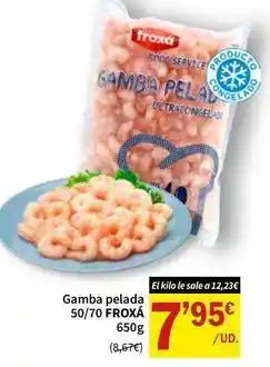 SPAR Gamba pelada 50/70 oferta