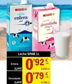 SPAR Spar - leche oferta