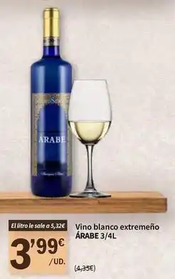 SPAR Blanco - vino extremeno oferta