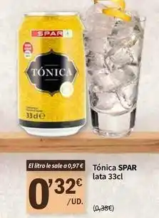 SPAR Spar - tonica oferta