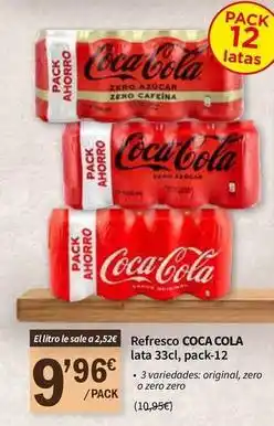 SPAR Coca-cola - refresco oferta