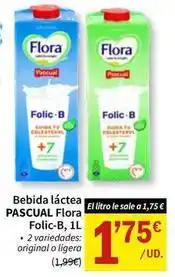 SPAR Pascual - bebida láctea flora oferta